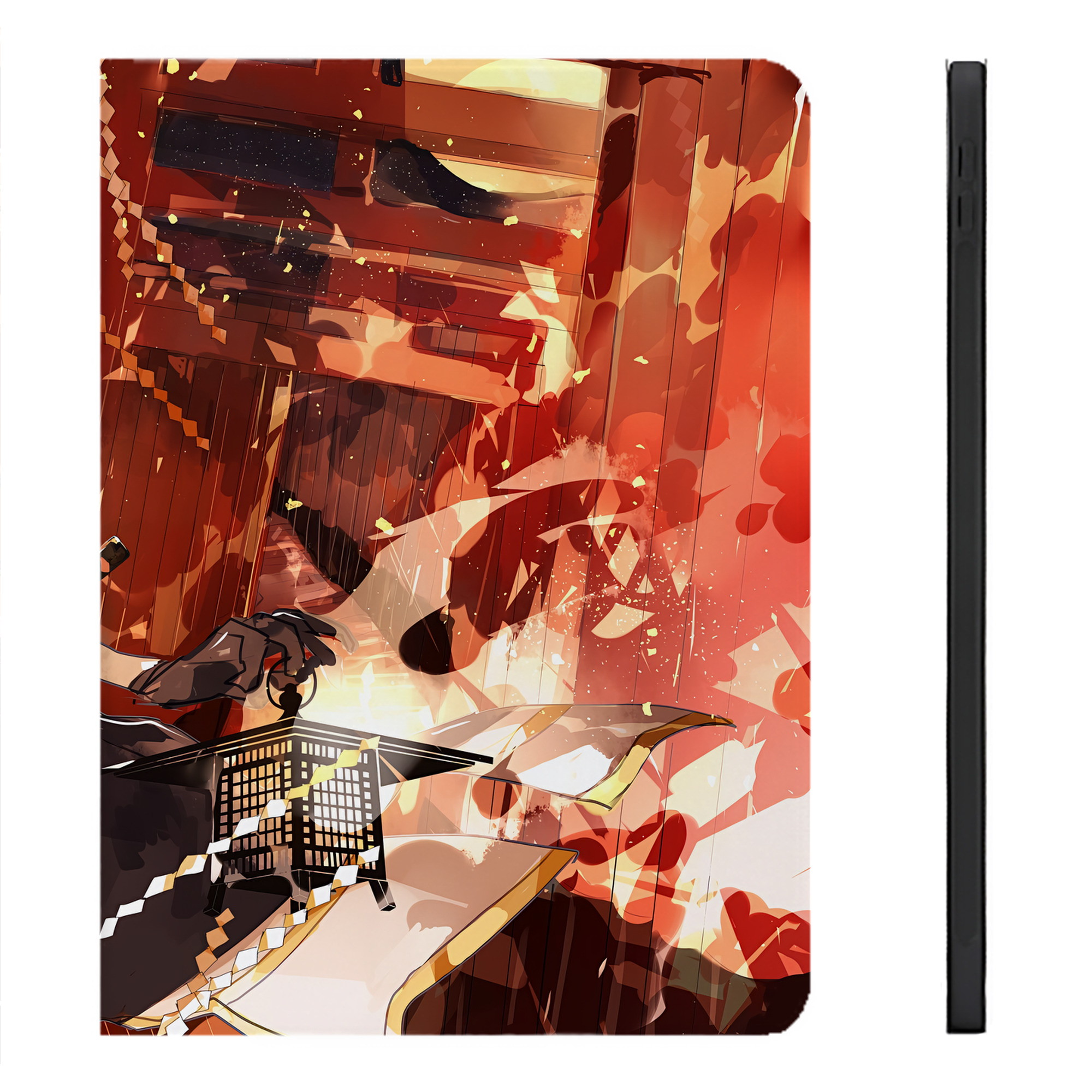 （画像用） 刀剣乱舞 Touken Ranbu IPadケース ペンホルダー付き ブックスタイルデザイン
